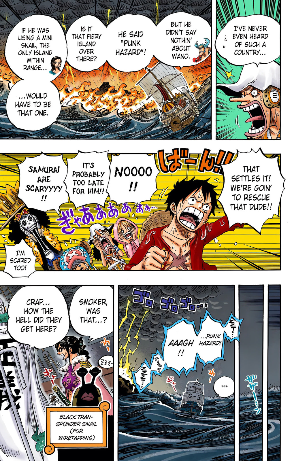 Read One Piece (Colored) chapter 655 image 6 on Lezhin