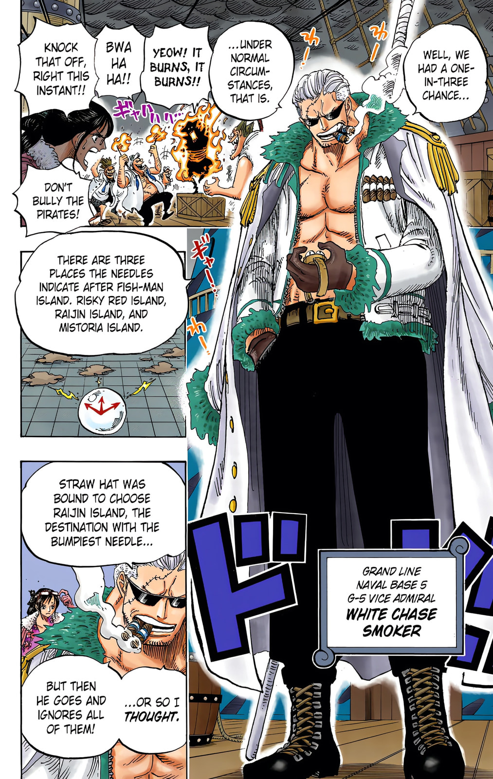 Read One Piece (Colored) chapter 655 image 7 on Lezhin