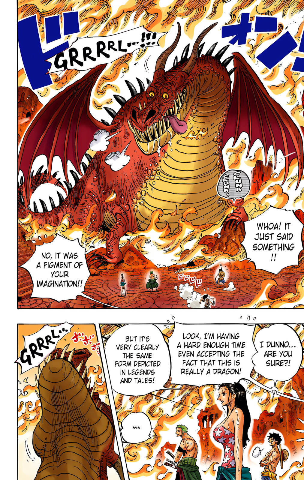 Read One Piece (Colored) chapter 656 image 1 on Lezhin