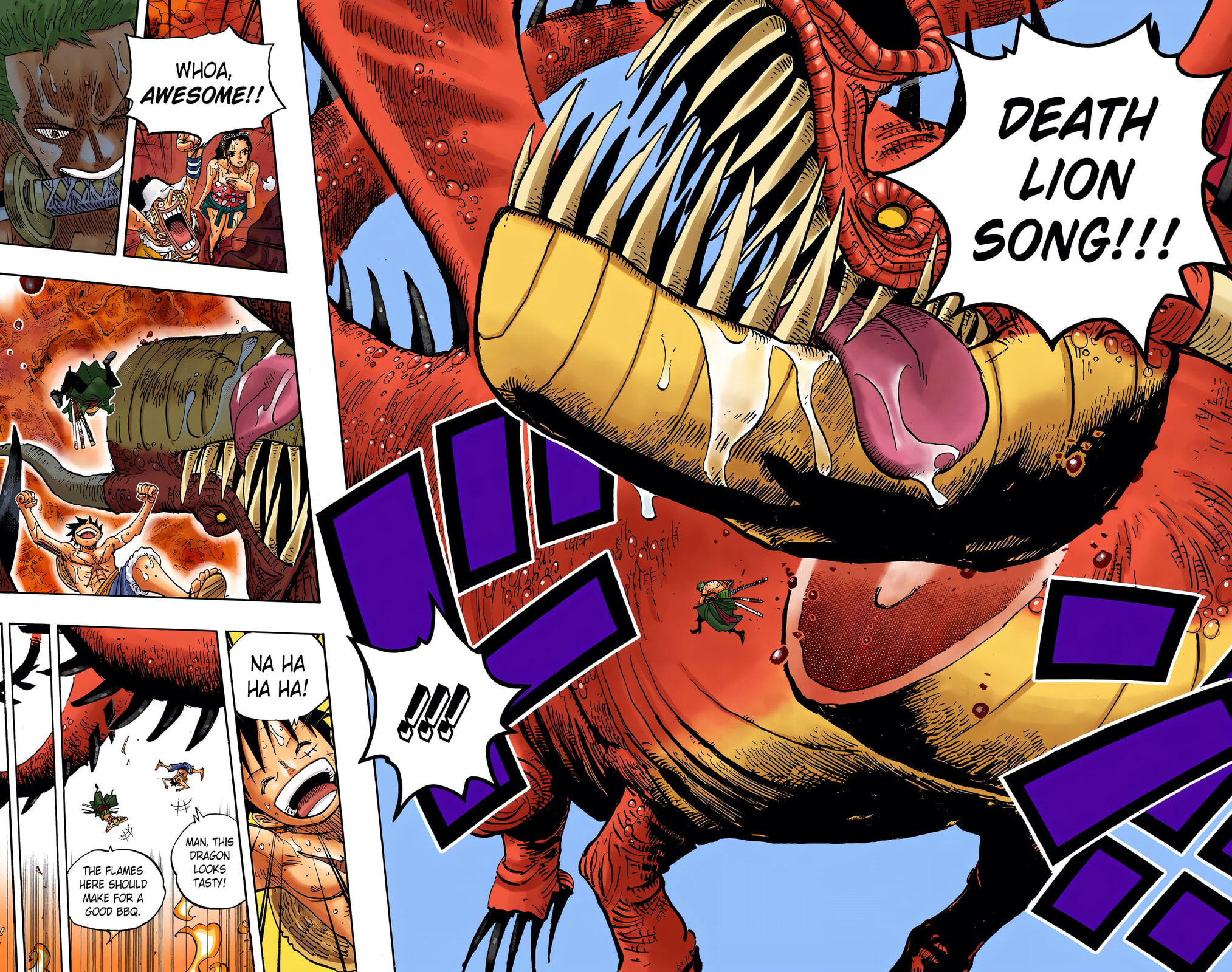 Read One Piece (Colored) chapter 656 image 13 on Lezhin