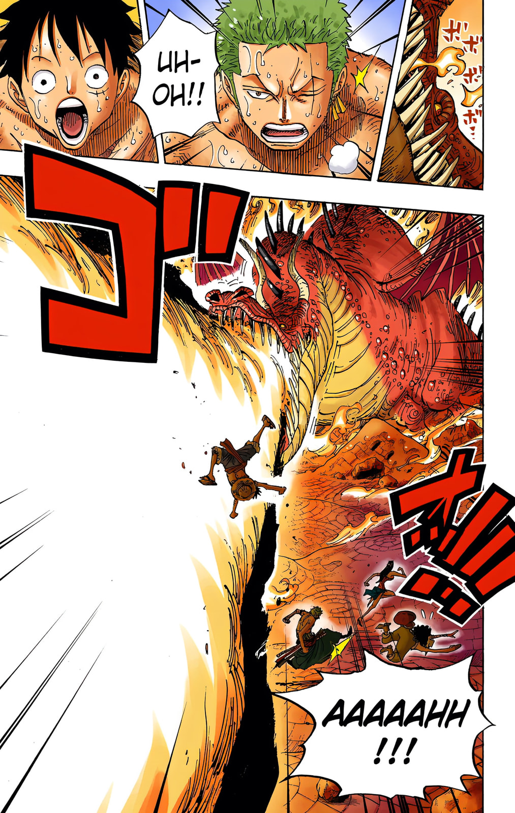 Read One Piece (Colored) chapter 656 image 2 on Lezhin