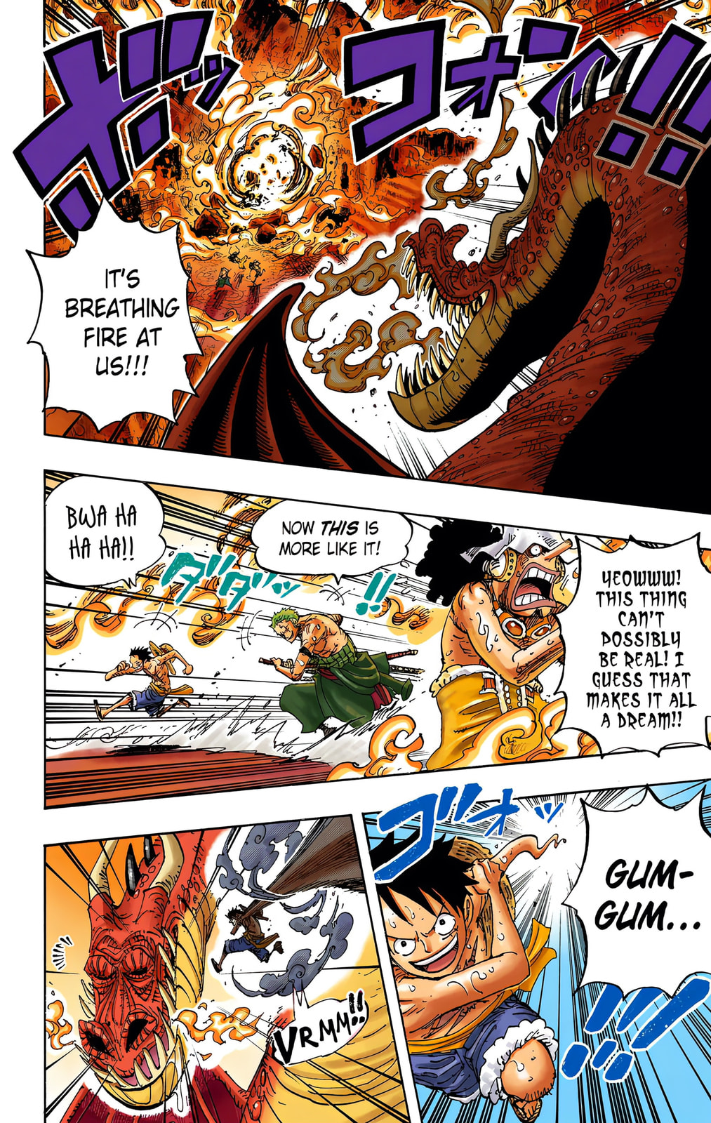 Read One Piece (Colored) chapter 656 image 3 on Lezhin