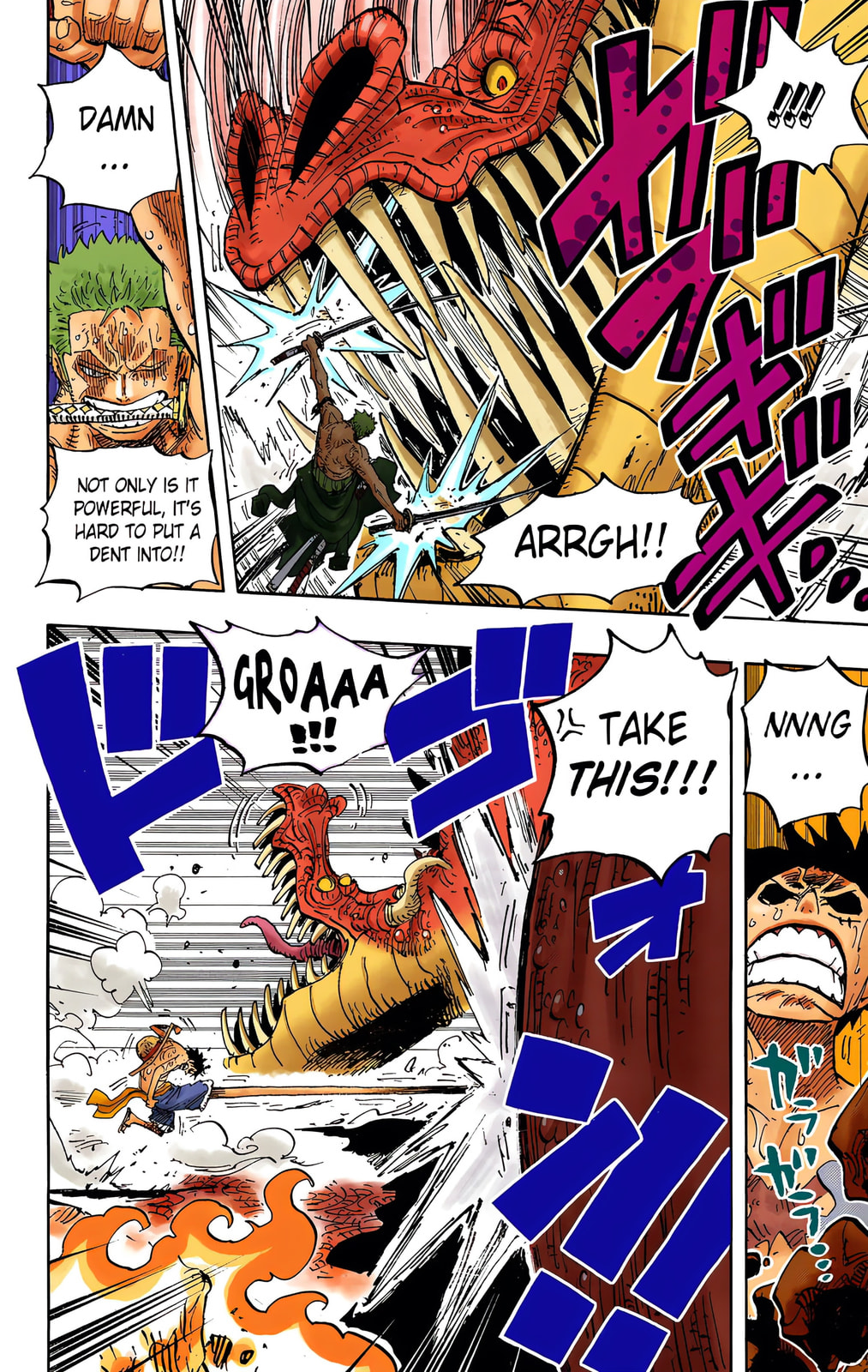 Read One Piece (Colored) chapter 656 image 7 on Lezhin
