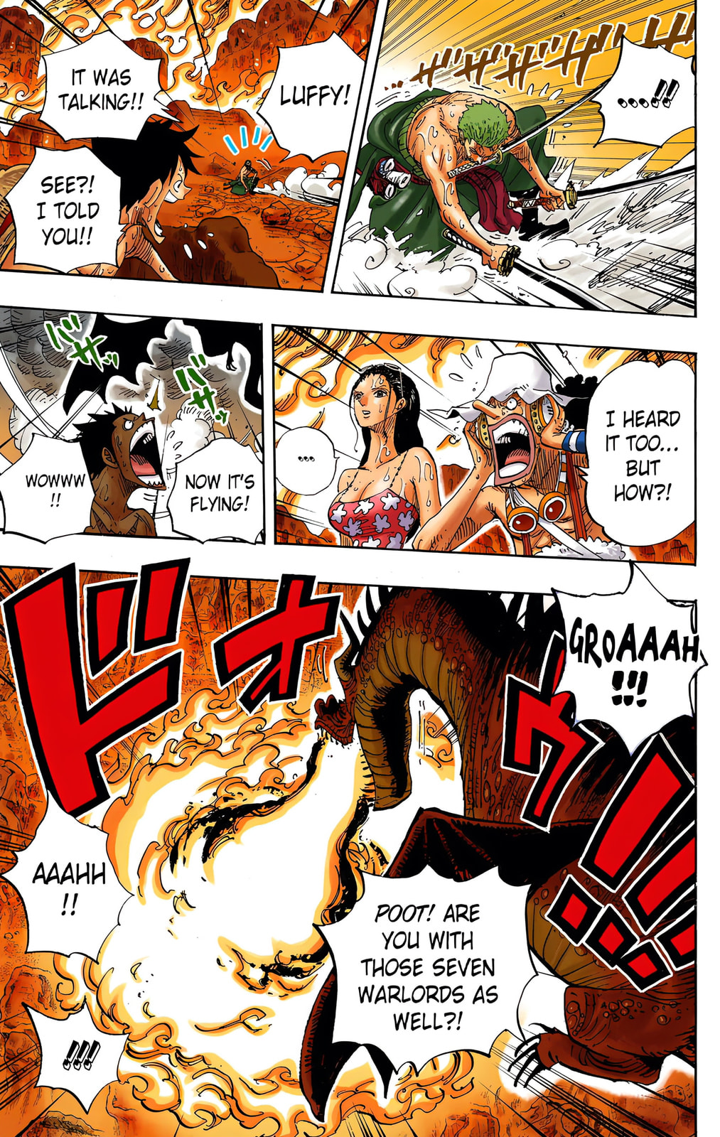 Read One Piece (Colored) chapter 656 image 8 on Lezhin