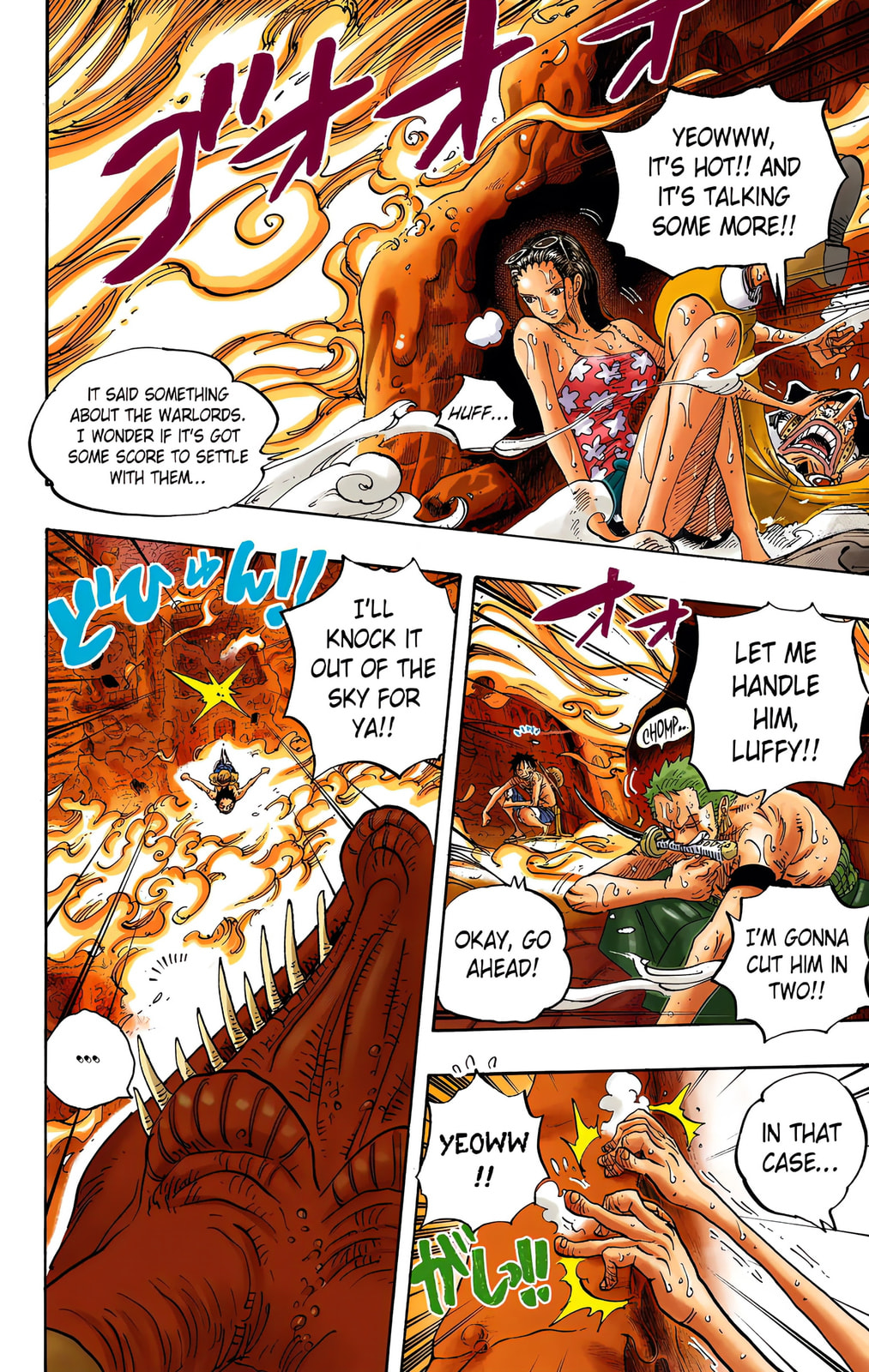 Read One Piece (Colored) chapter 656 image 9 on Lezhin