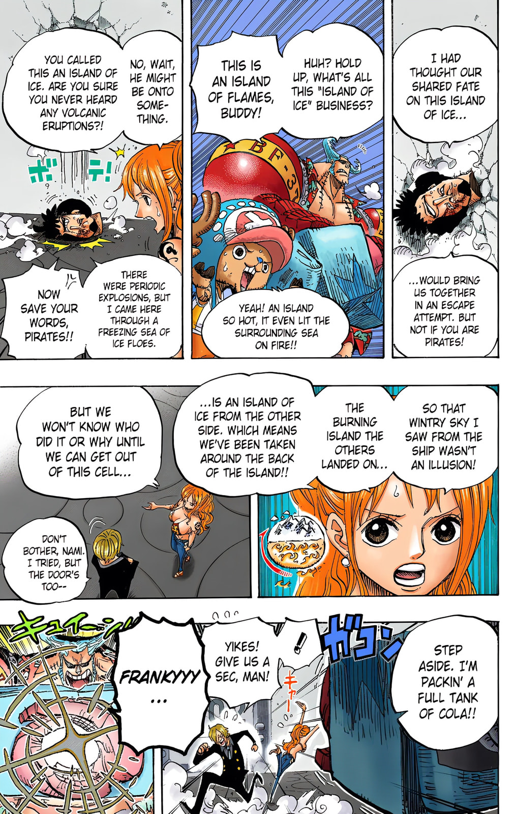 Read One Piece (Colored) chapter 657 image 12 on Lezhin