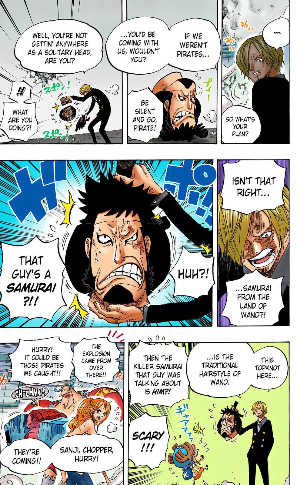 Read One Piece (Colored) chapter 657 image 14 on Lezhin