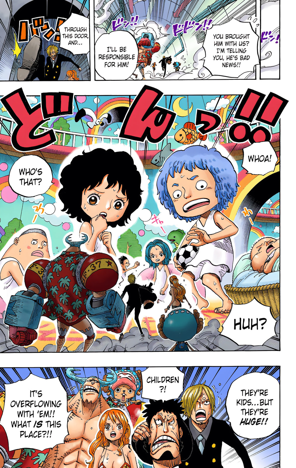 Read One Piece (Colored) chapter 657 image 16 on Lezhin