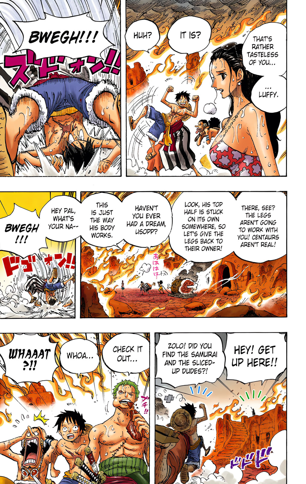 Read One Piece (Colored) chapter 657 image 2 on Lezhin