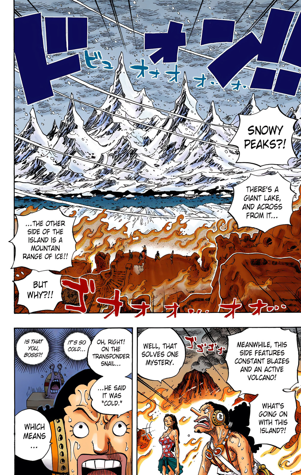 Read One Piece (Colored) chapter 657 image 3 on Lezhin