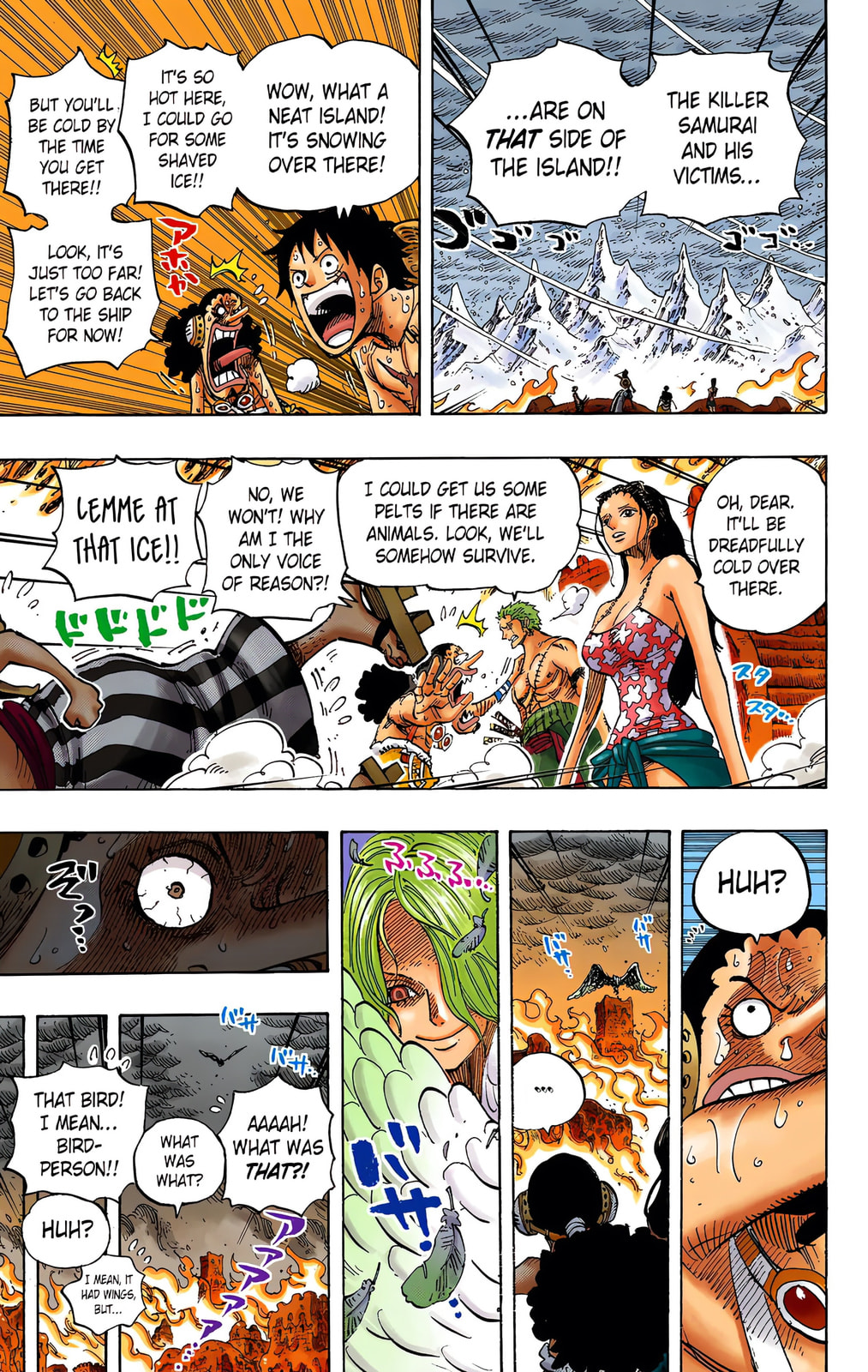 Read One Piece (Colored) chapter 657 image 4 on Lezhin