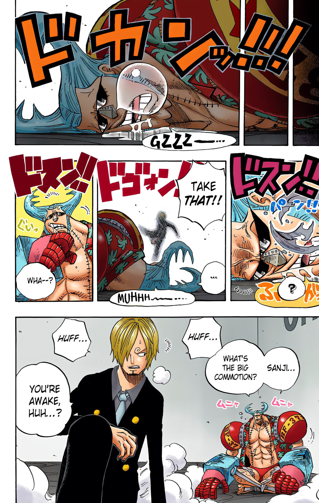 Read One Piece (Colored) chapter 657 image 5 on Lezhin
