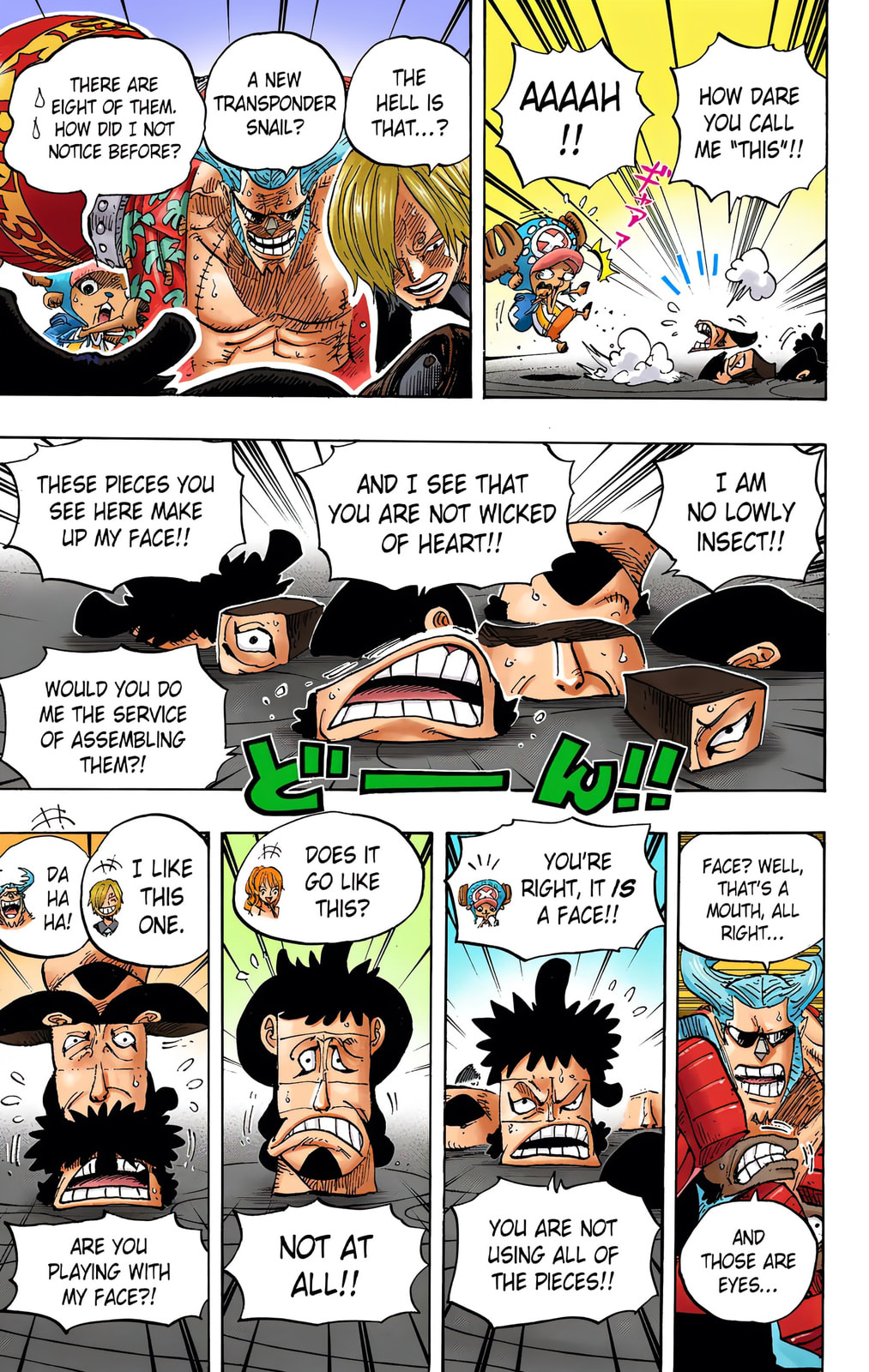 Read One Piece (Colored) chapter 657 image 8 on Lezhin