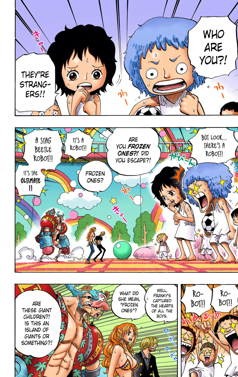 Read One Piece (Colored) chapter 658 image 1 on Lezhin