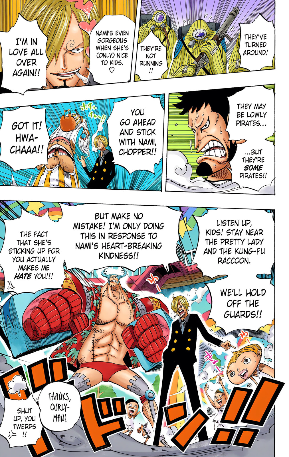 Read One Piece (Colored) chapter 658 image 10 on Lezhin