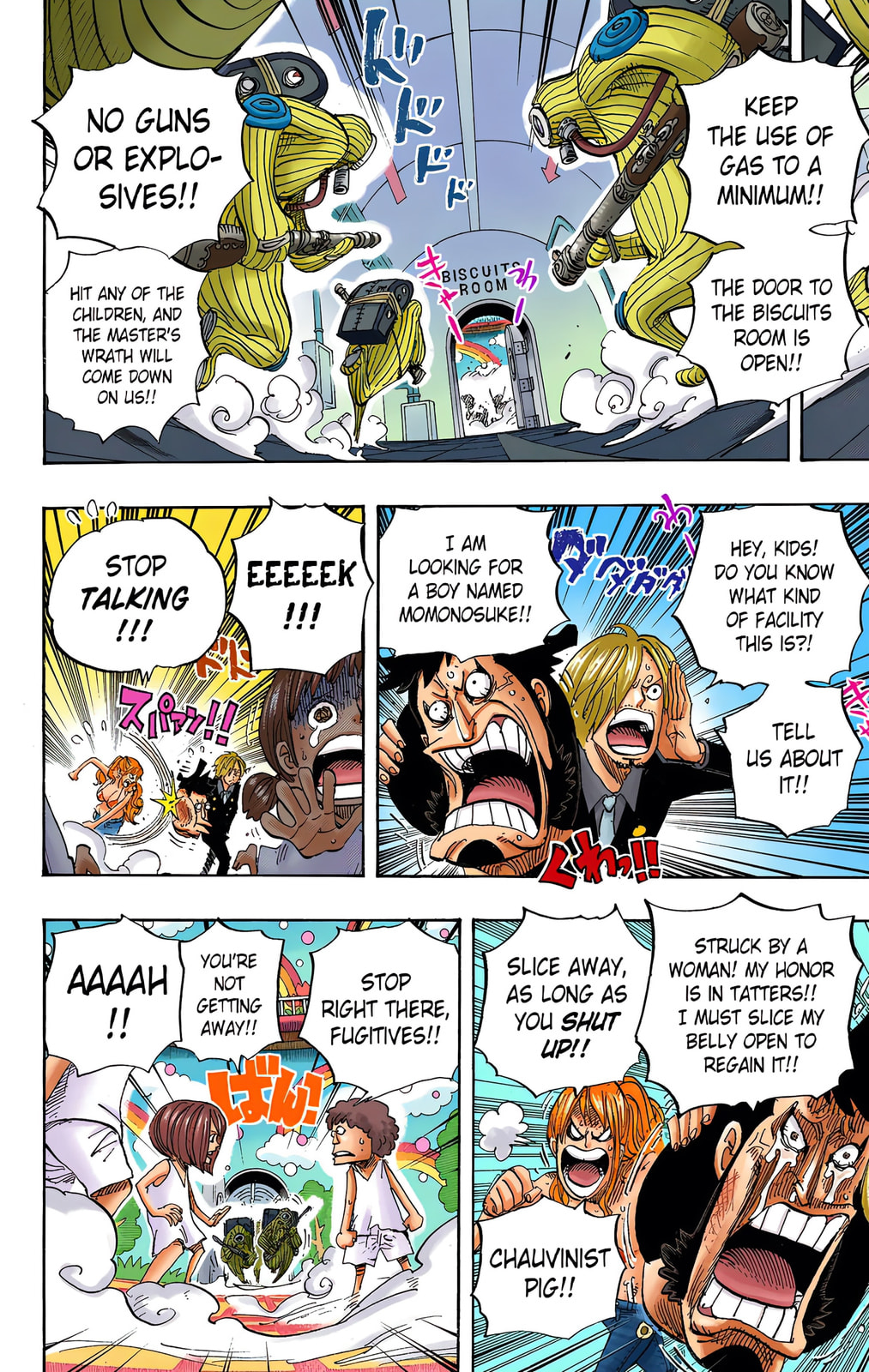 Read One Piece (Colored) chapter 658 image 3 on Lezhin