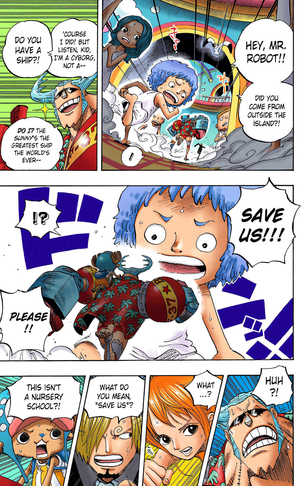 Read One Piece (Colored) chapter 658 image 4 on Lezhin