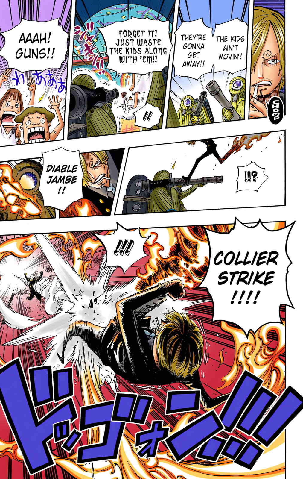 Read One Piece (Colored) chapter 658 image 8 on Lezhin