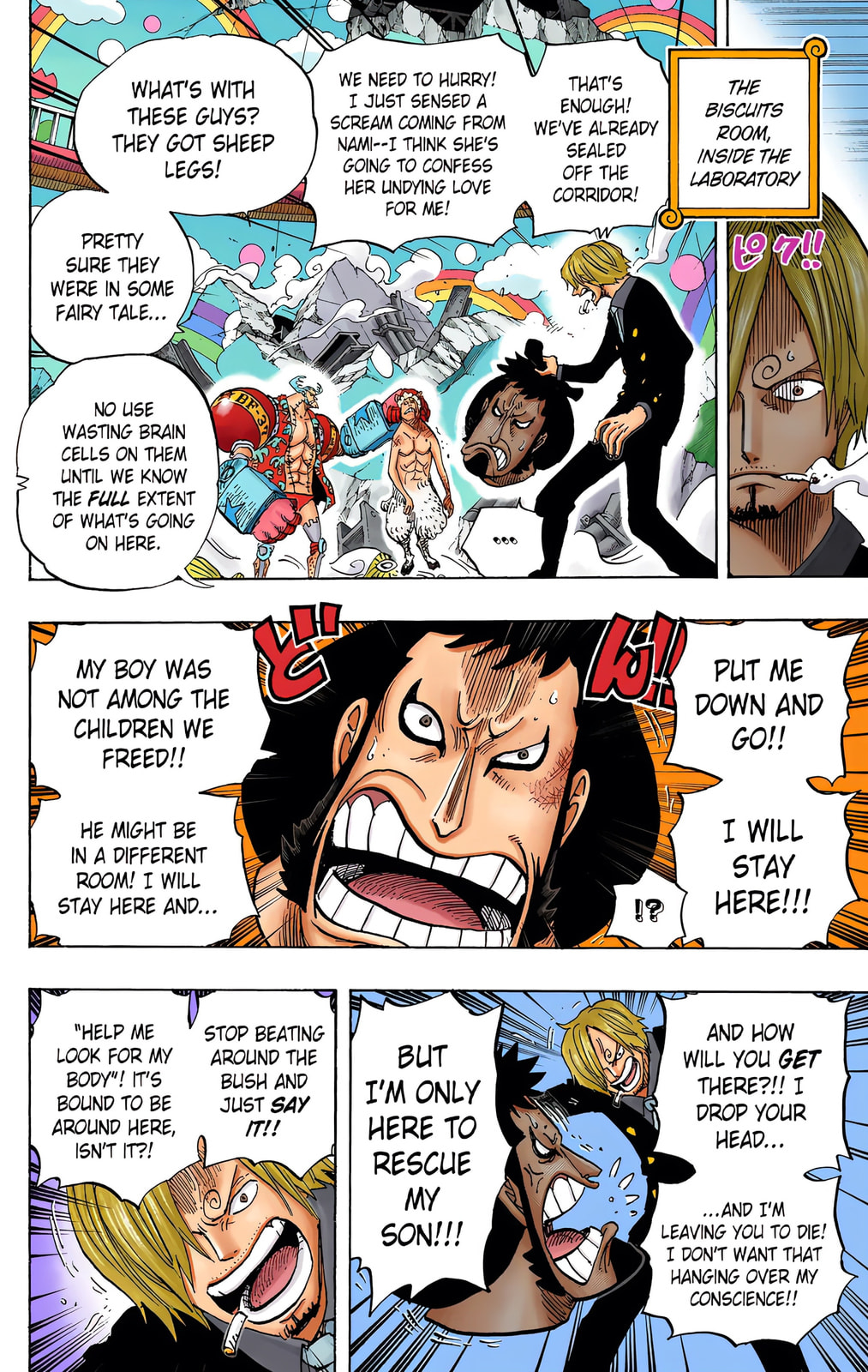 Read One Piece (Colored) chapter 660 image 6 on Lezhin