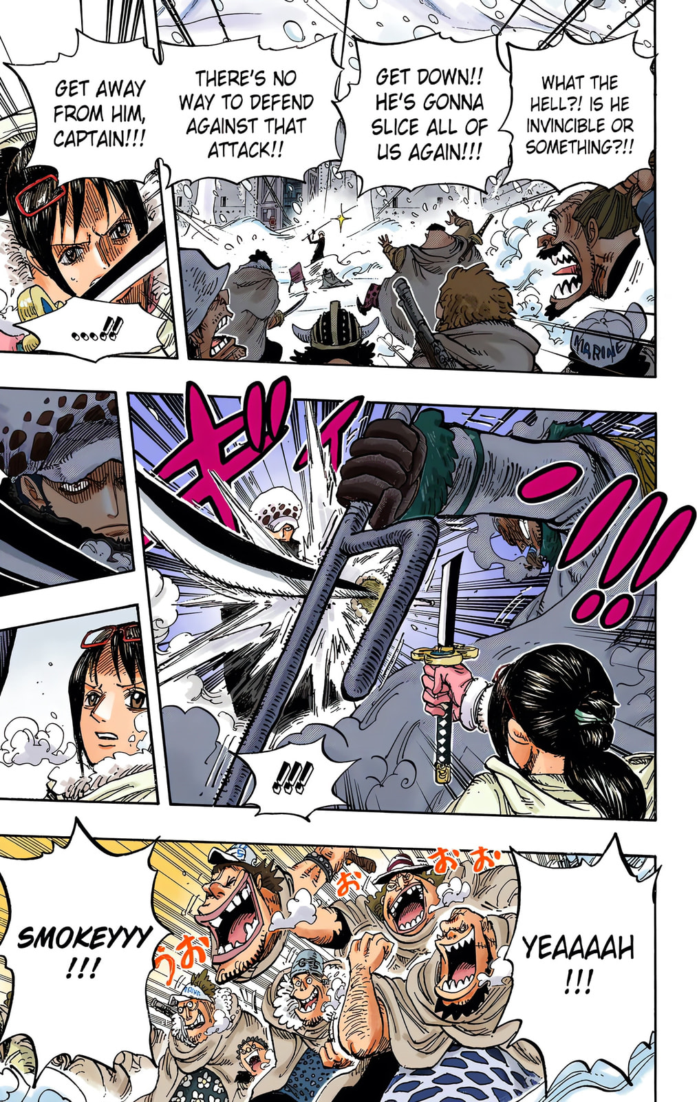 Read One Piece (Colored) chapter 662 image 4 on Lezhin