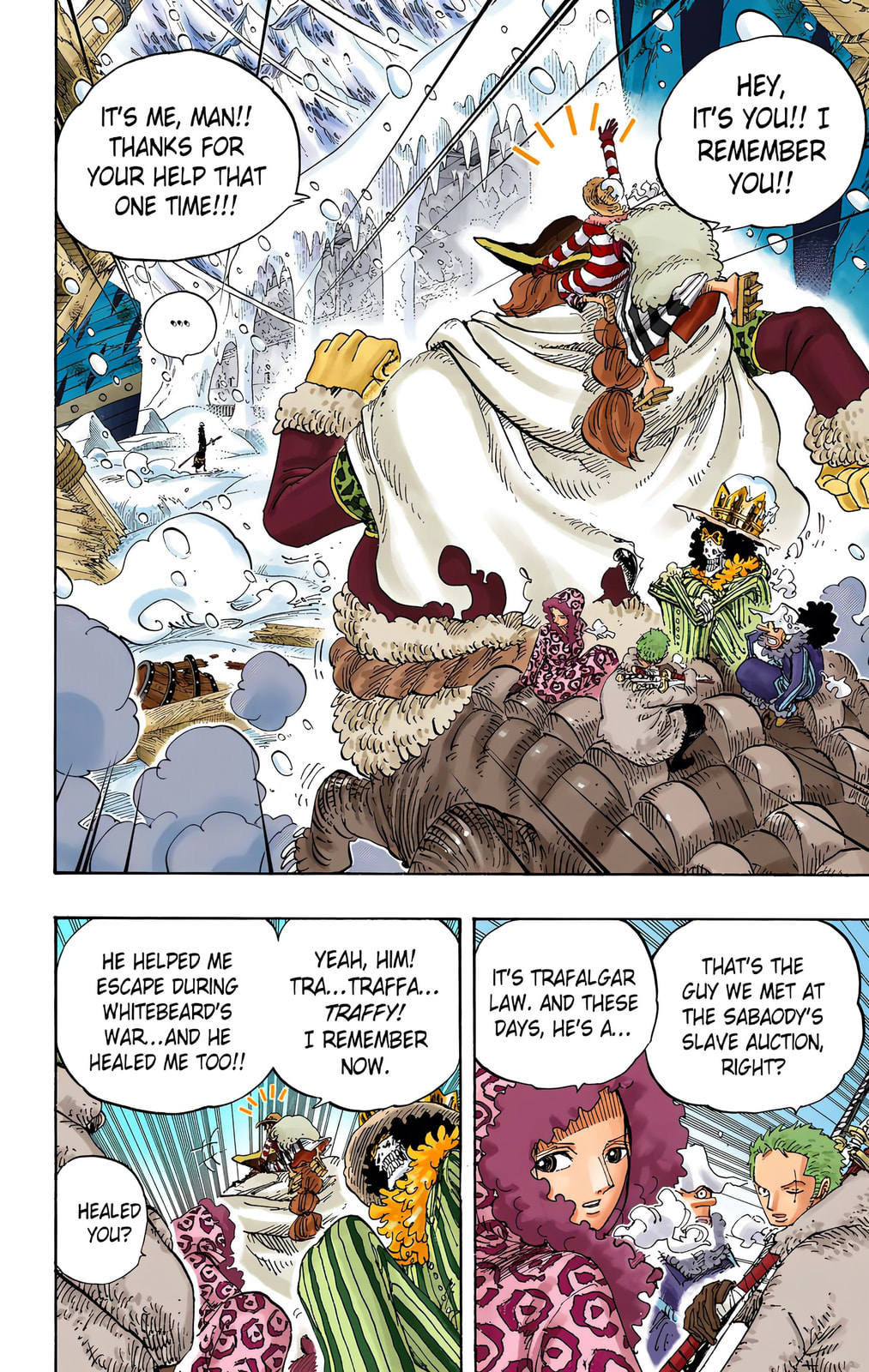 Read One Piece (Colored) chapter 663 image 1 on Lezhin