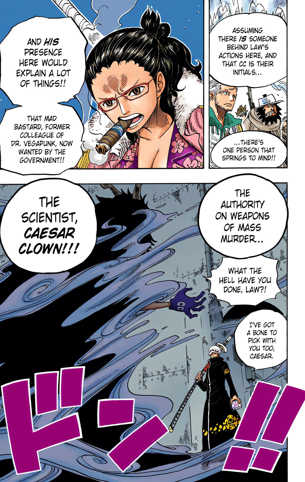 Read One Piece (Colored) chapter 663 image 18 on Lezhin