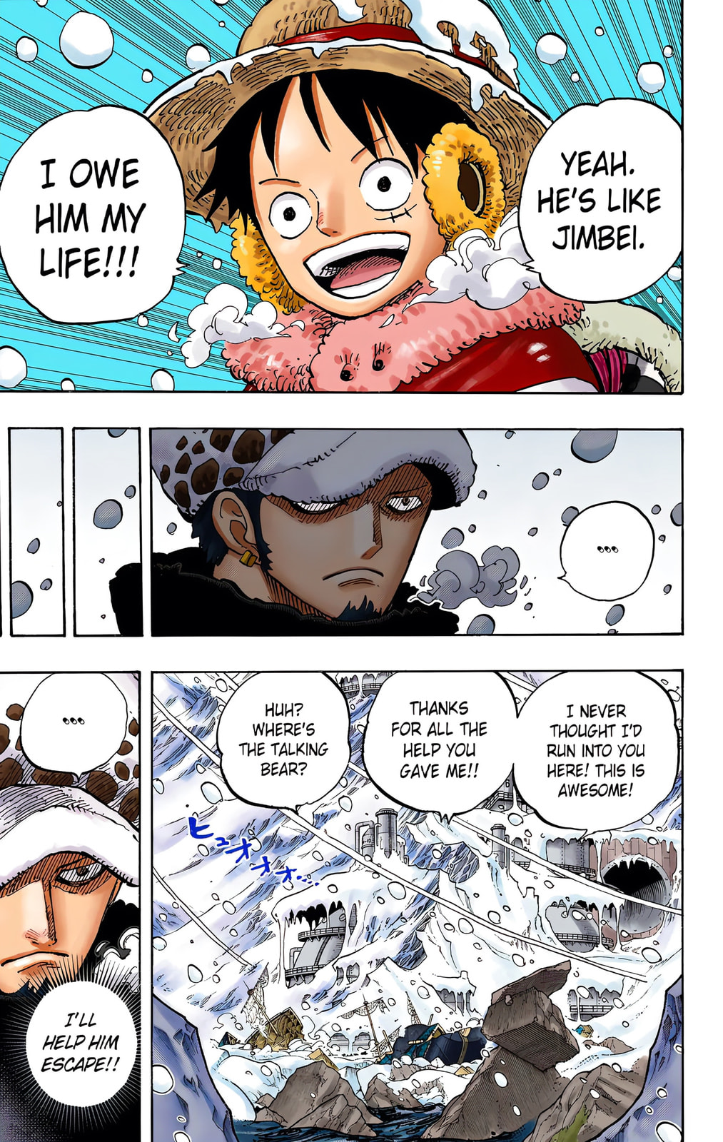 Read One Piece (Colored) chapter 663 image 2 on Lezhin