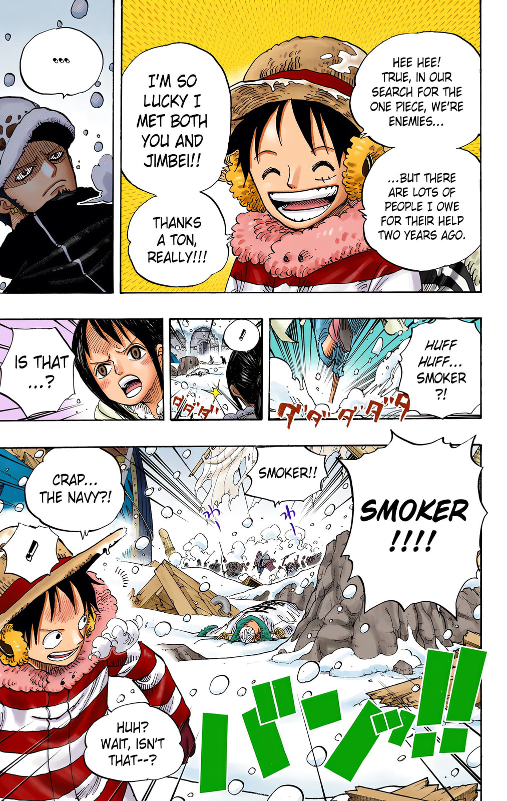 Read One Piece (Colored) chapter 663 image 4 on Lezhin