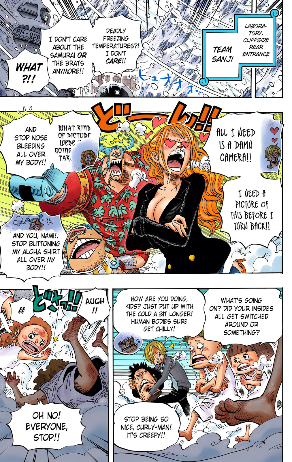 Read One Piece (Colored) chapter 663 image 8 on Lezhin