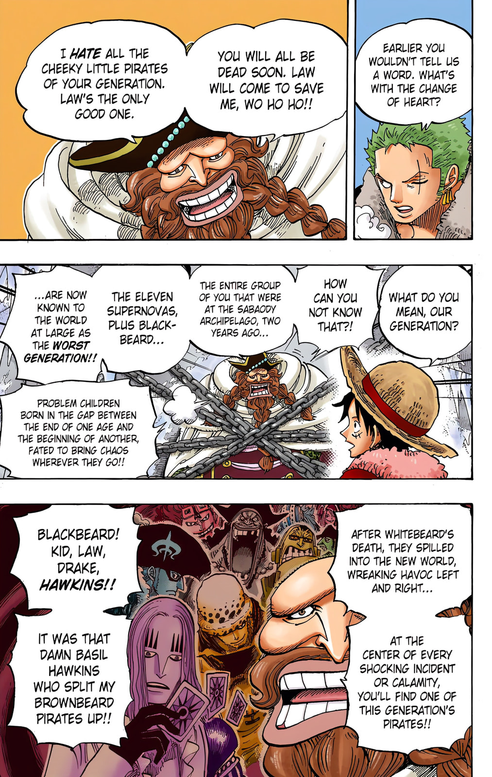 Read One Piece (Colored) chapter 664 image 10 on Lezhin