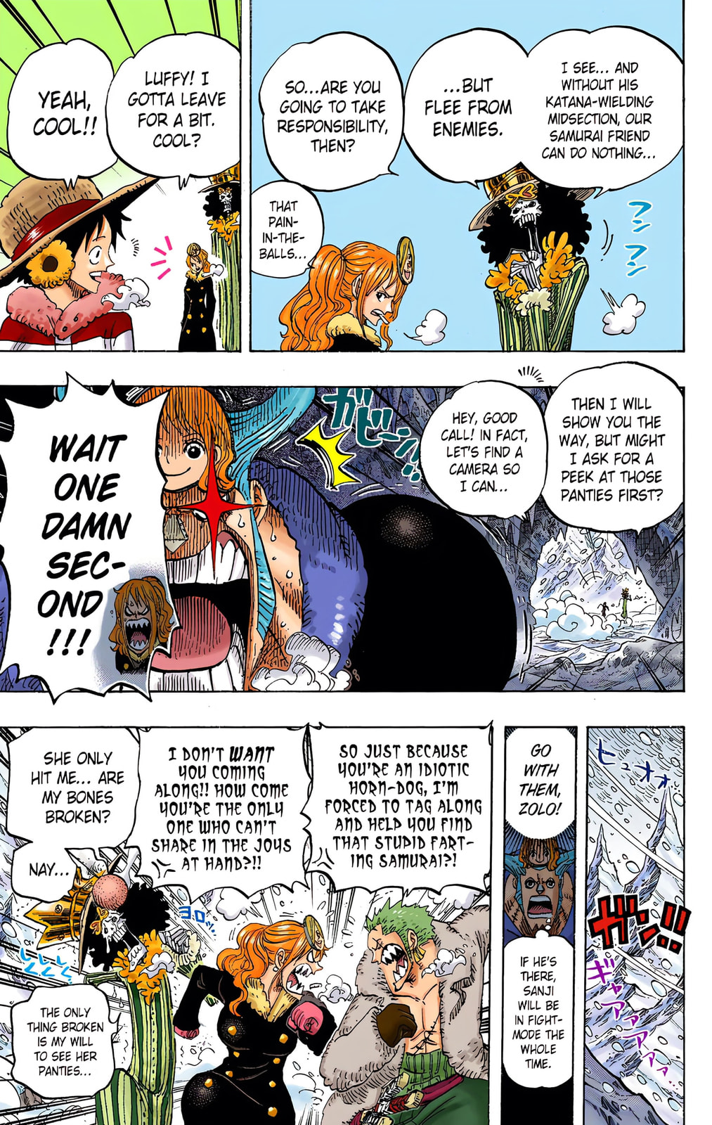 Read One Piece (Colored) chapter 665 image 2 on Lezhin