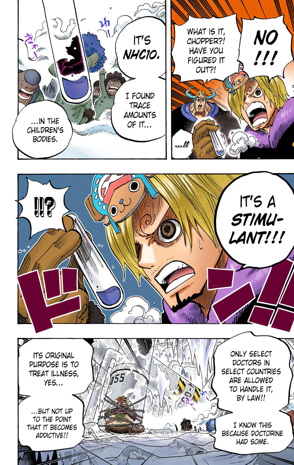 Read One Piece (Colored) chapter 665 image 7 on Lezhin