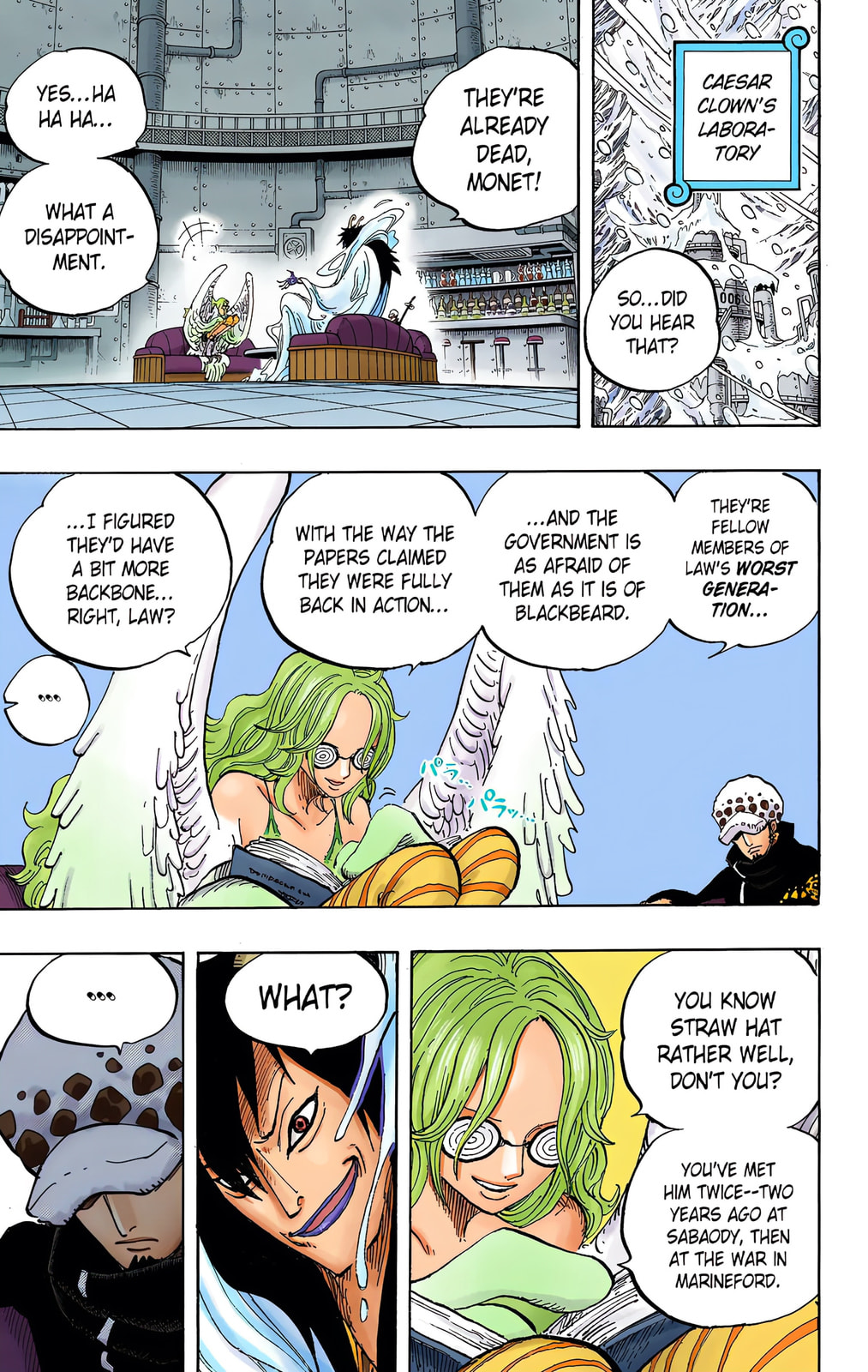 Read One Piece (Colored) chapter 666 image 2 on Lezhin