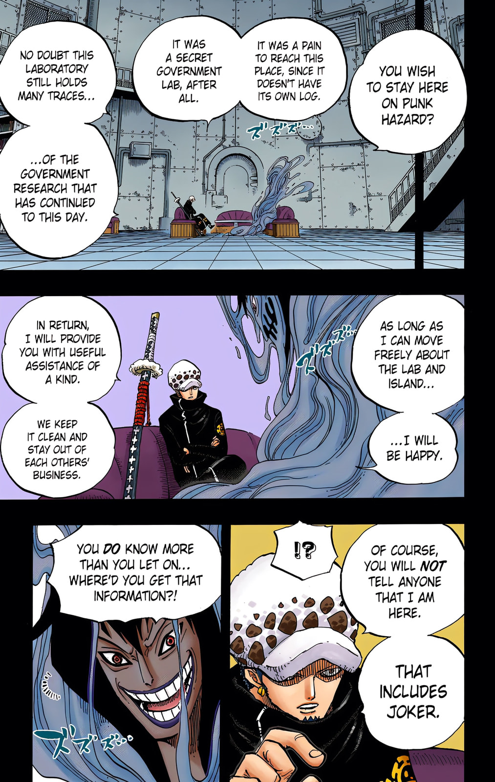 Read One Piece (Colored) chapter 666 image 4 on Lezhin