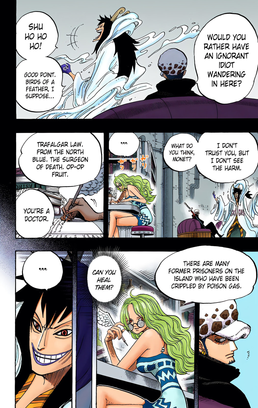 Read One Piece (Colored) chapter 666 image 5 on Lezhin