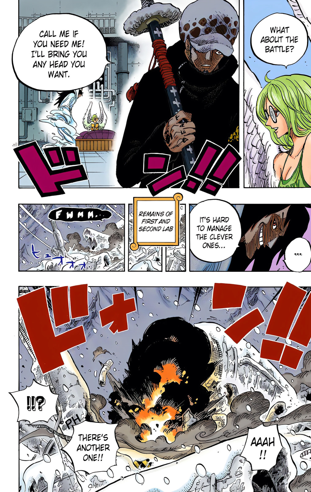 Read One Piece (Colored) chapter 666 image 7 on Lezhin