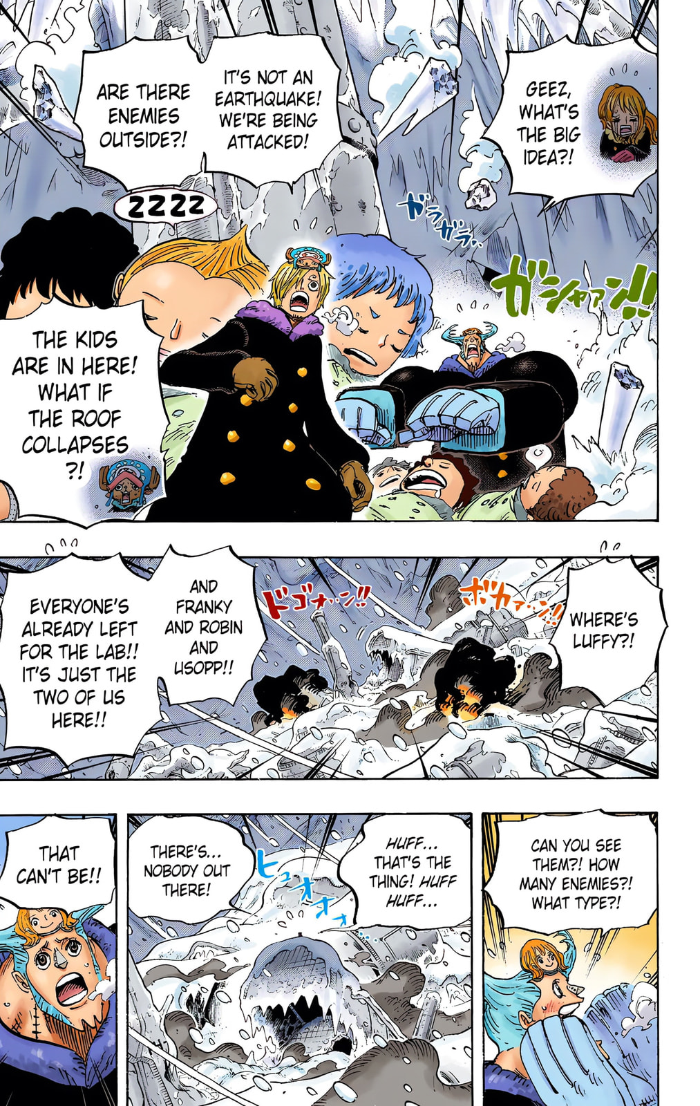Read One Piece (Colored) chapter 666 image 8 on Lezhin