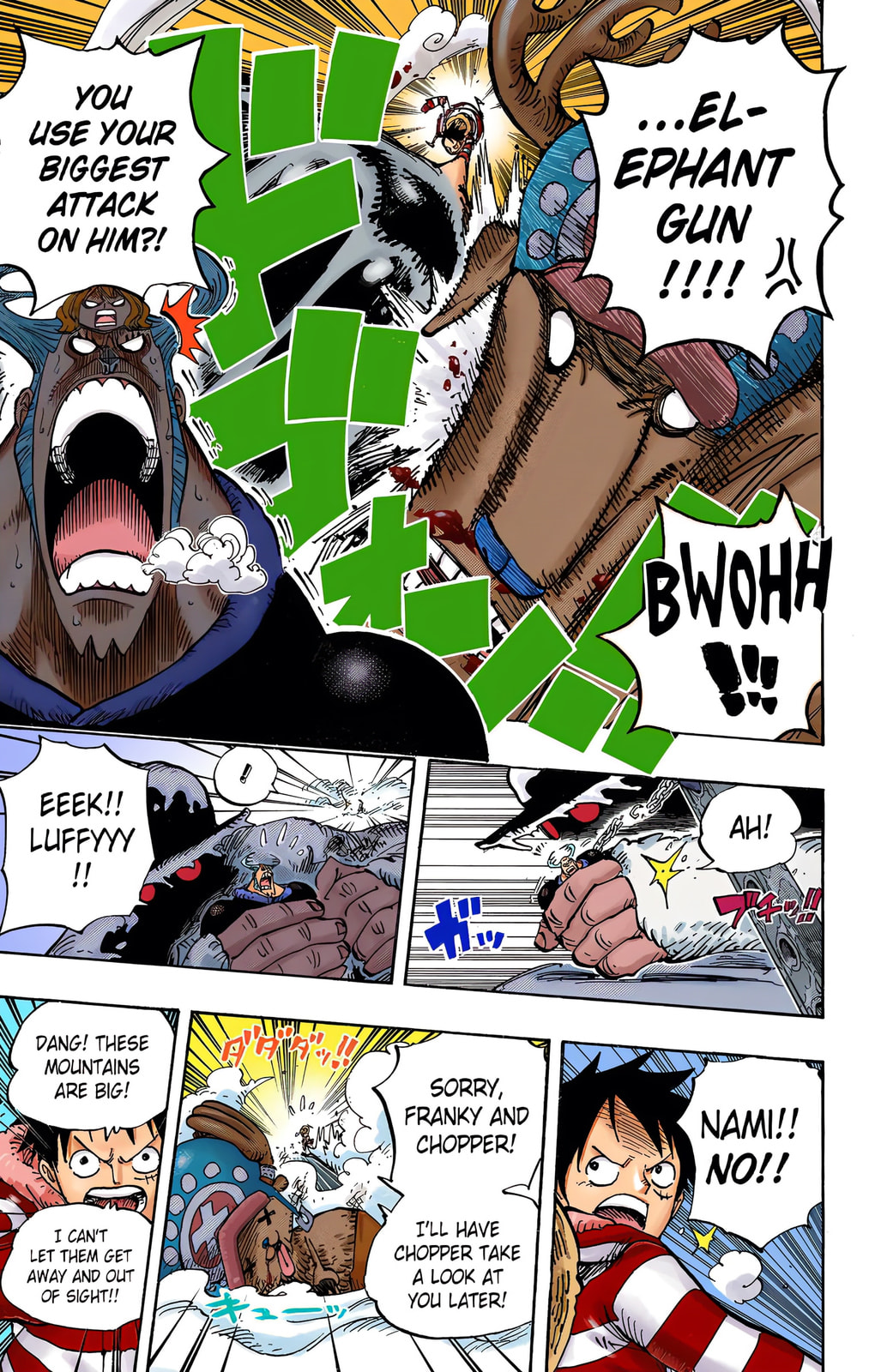 Read One Piece (Colored) chapter 667 image 14 on Lezhin