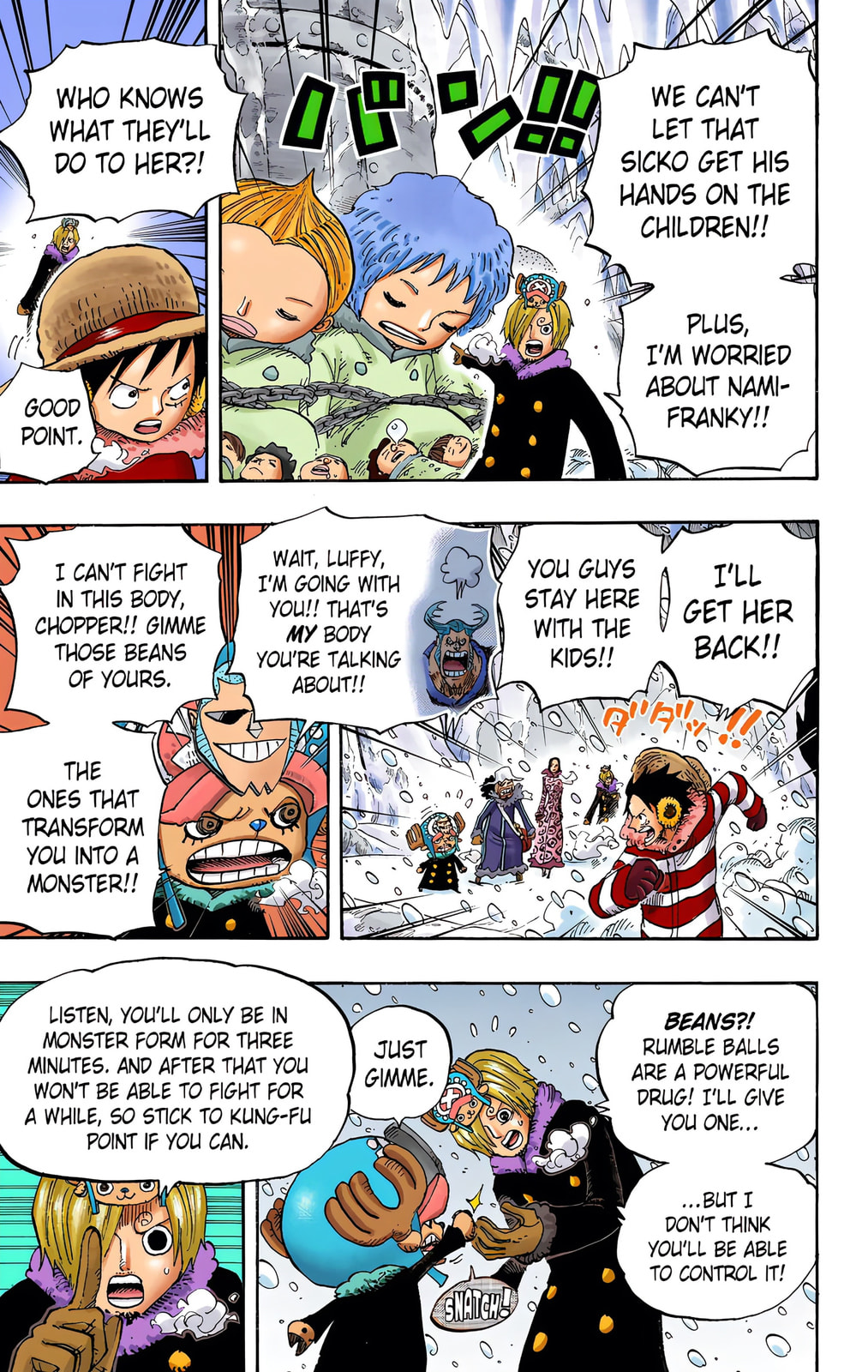 Read One Piece (Colored) chapter 667 image 2 on Lezhin