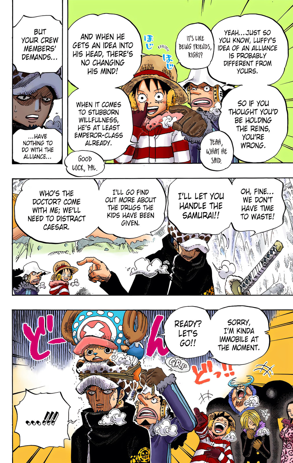 Read One Piece (Colored) chapter 668 image 11 on Lezhin