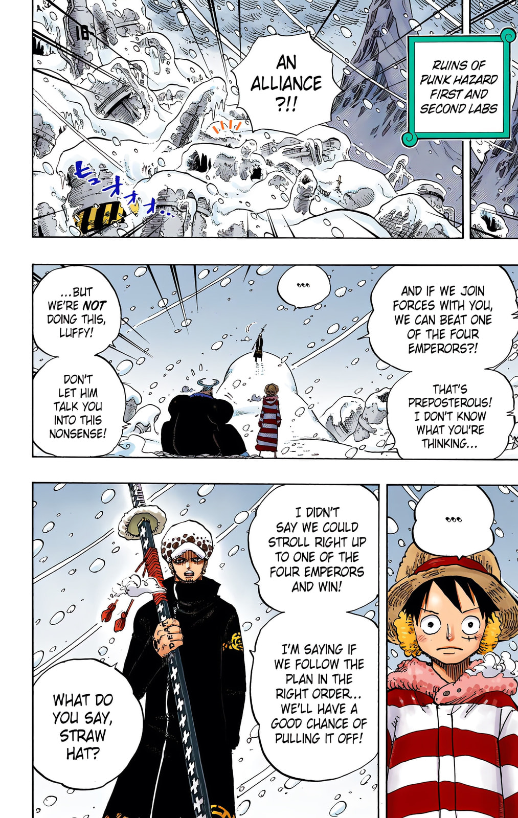 Read One Piece (Colored) chapter 668 image 3 on Lezhin