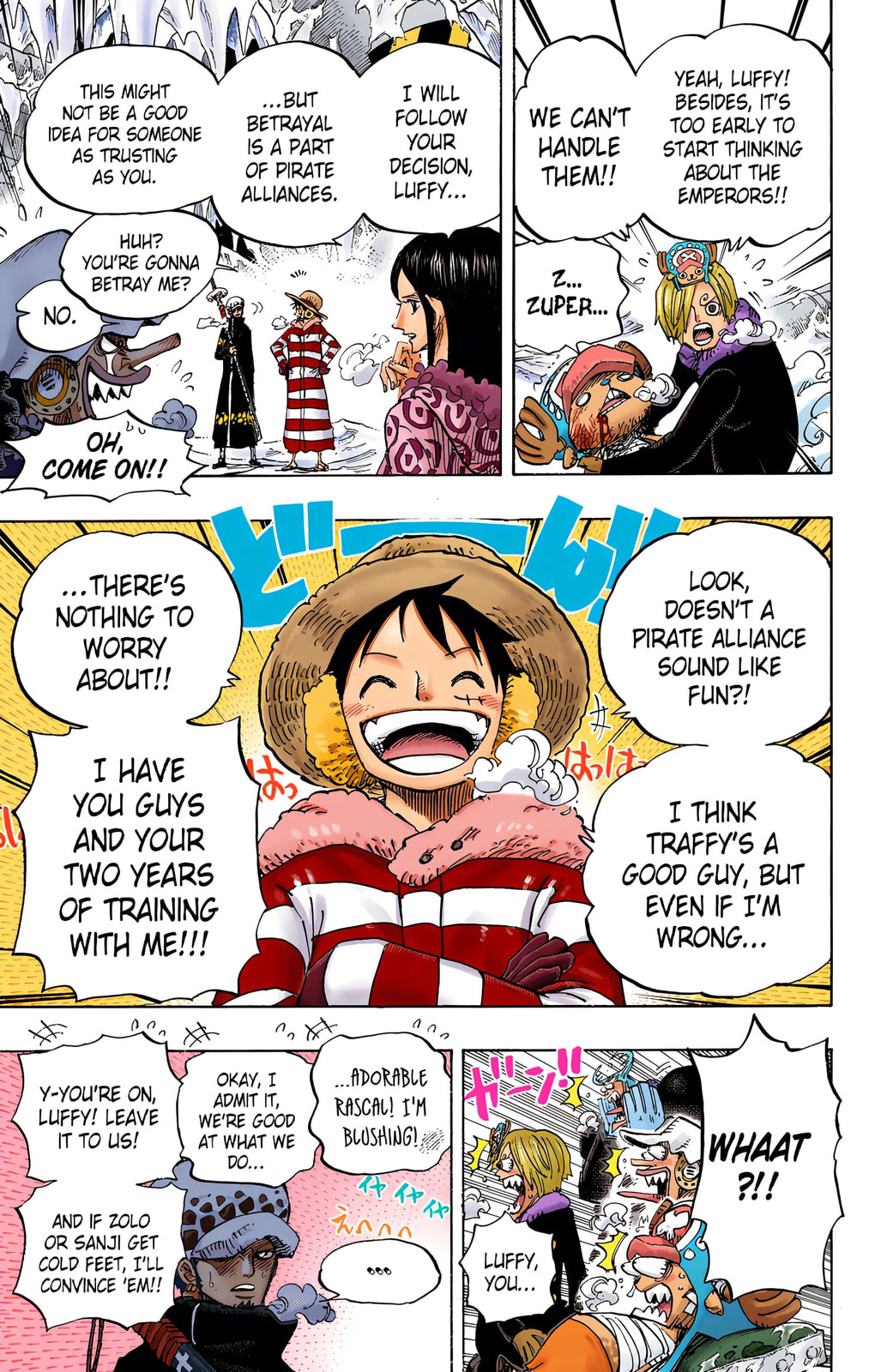 Read One Piece (Colored) chapter 668 image 6 on Lezhin