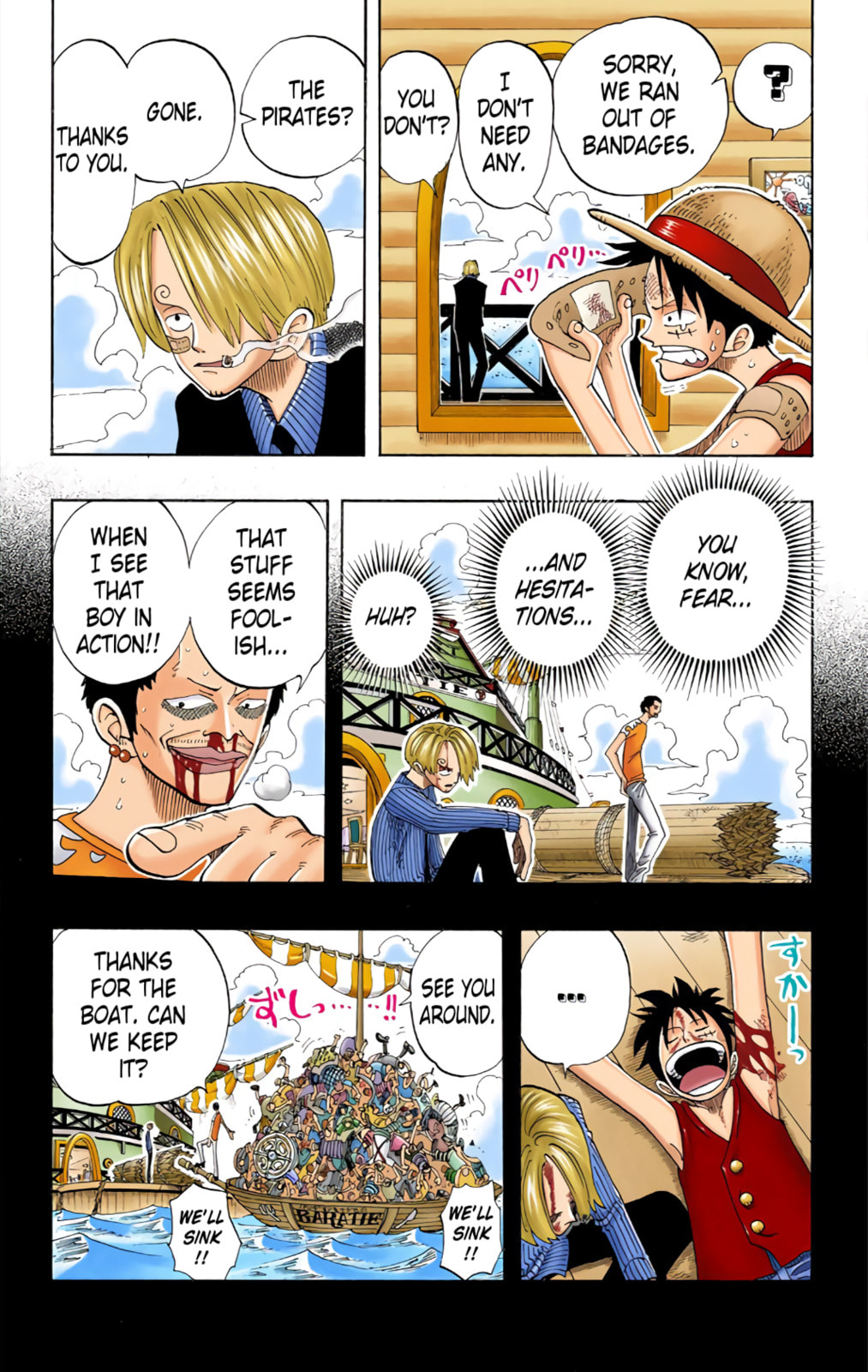Read One Piece (Colored) chapter 67 image 7 on Lezhin