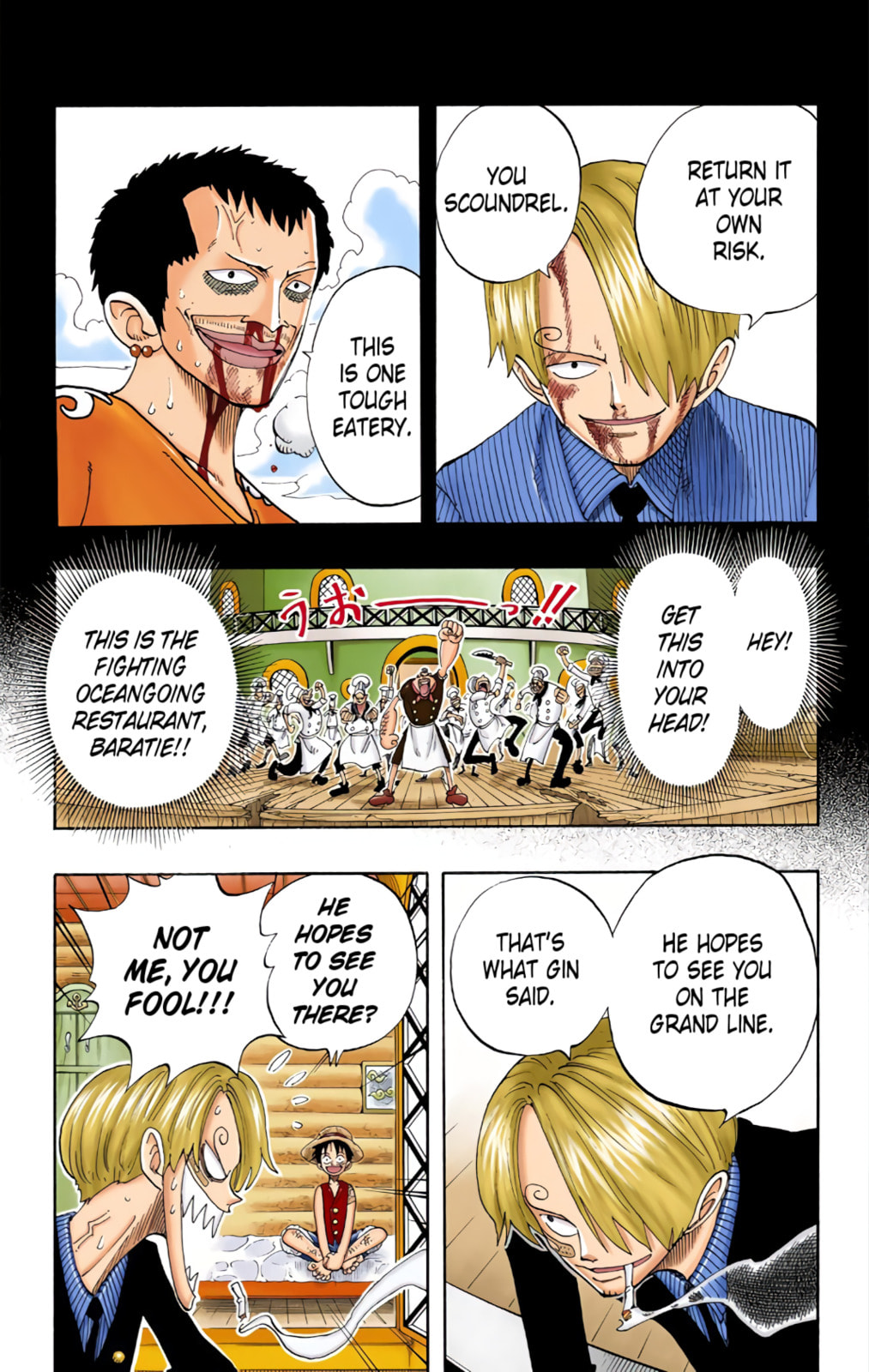 Read One Piece (Colored) chapter 67 image 8 on Lezhin
