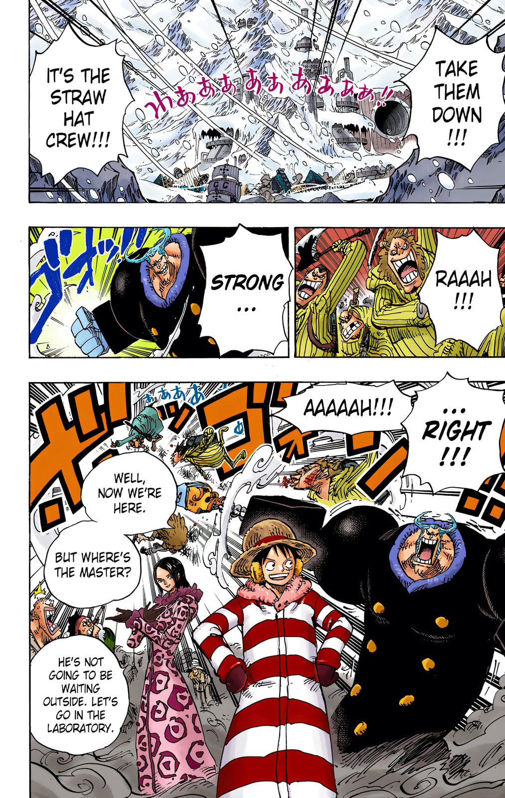 Read One Piece (Colored) chapter 670 image 1 on Lezhin