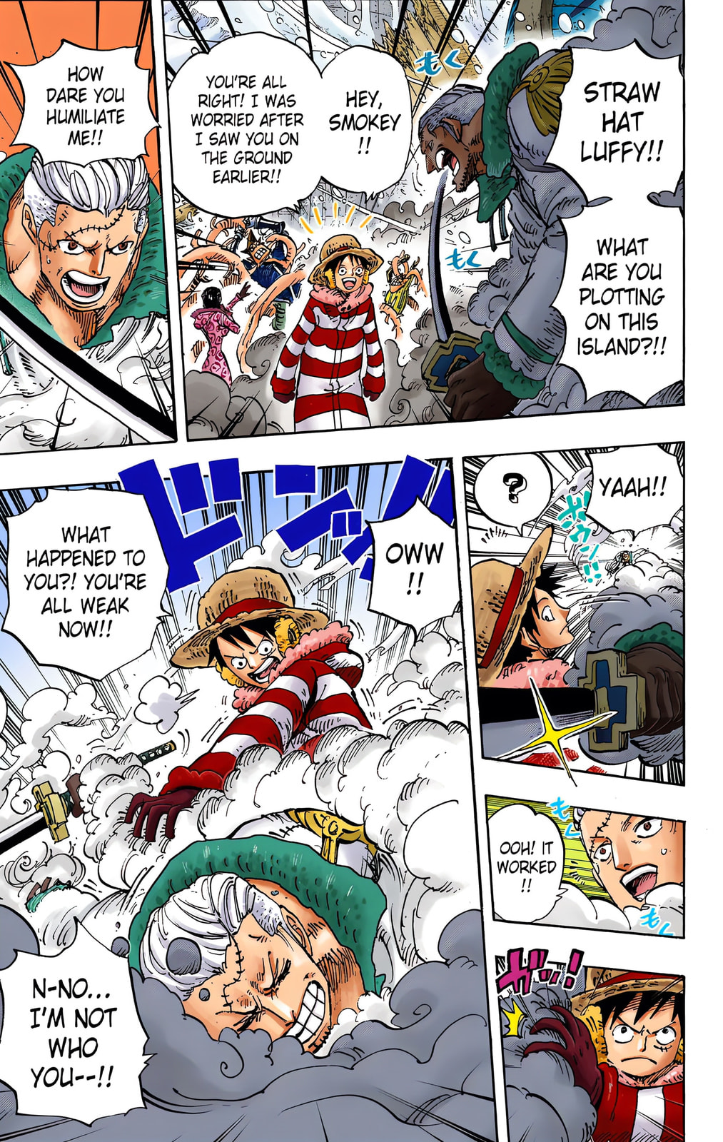 Read One Piece (Colored) chapter 670 image 2 on Lezhin