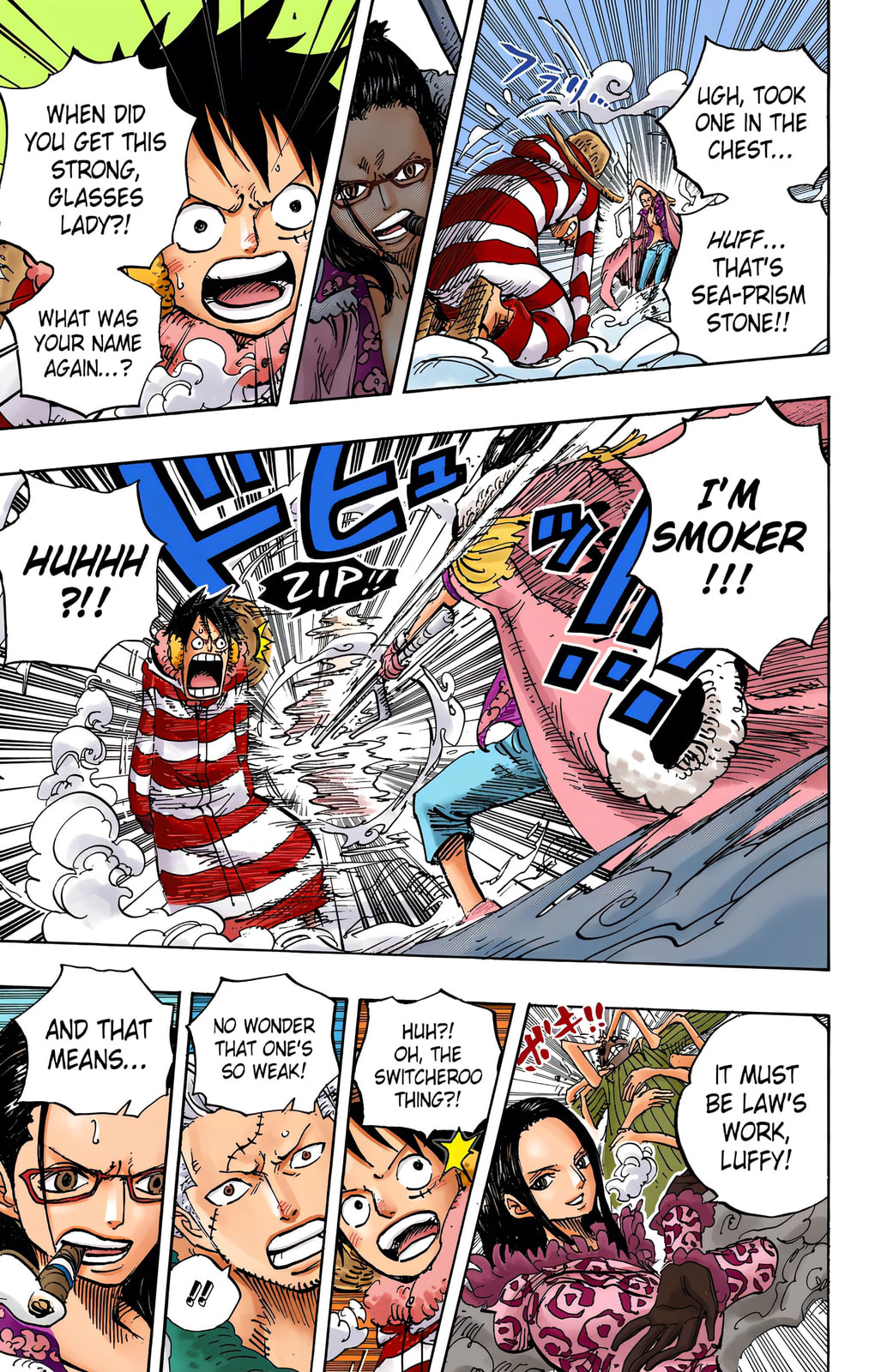 Read One Piece (Colored) chapter 670 image 4 on Lezhin