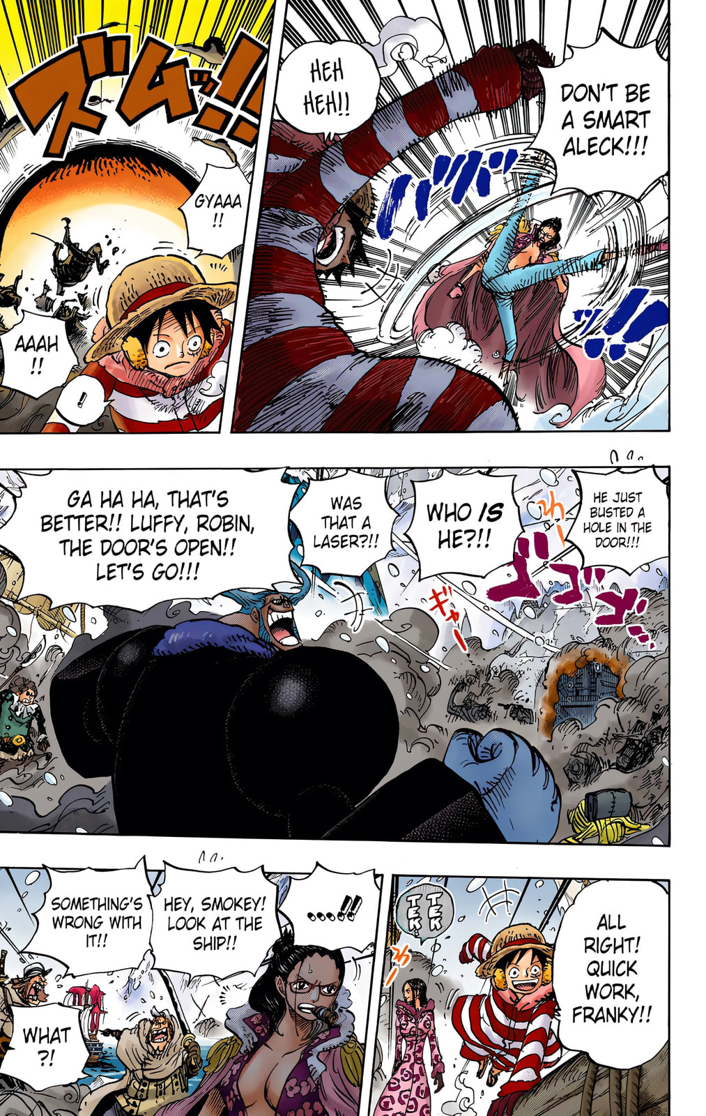 Read One Piece (Colored) chapter 670 image 6 on Lezhin