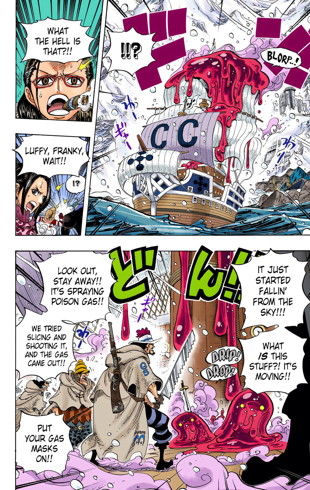 Read One Piece (Colored) chapter 670 image 7 on Lezhin
