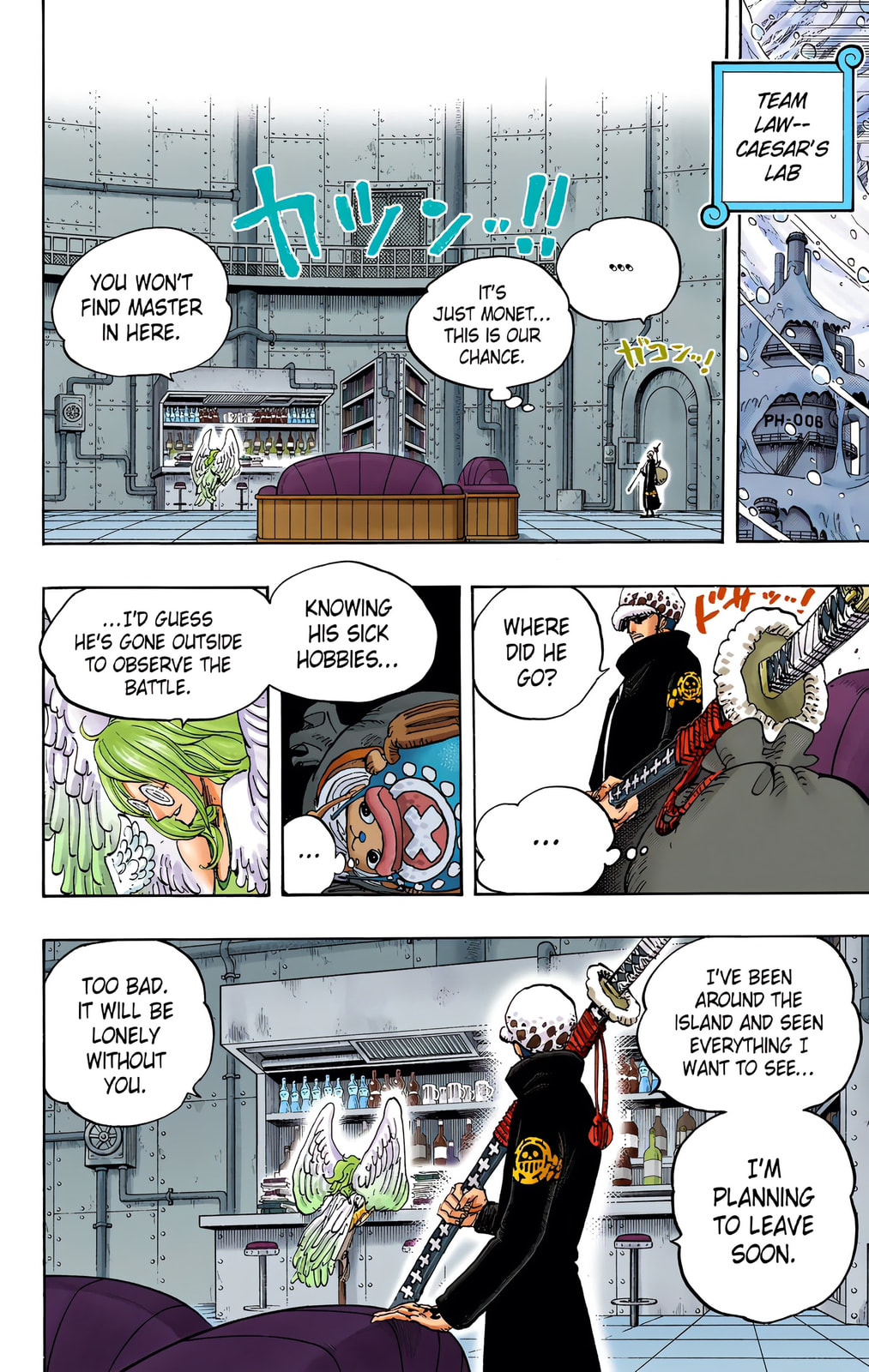 Read One Piece (Colored) chapter 671 image 3 on Lezhin